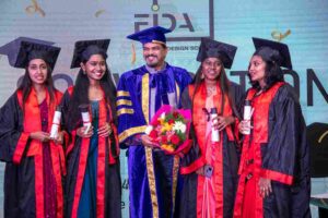 Graduates of INIFD Bangalore Institute